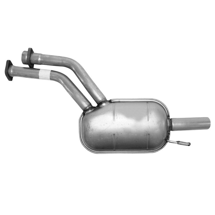 7405 Exhaust Muffler Assembly; 1986-1989 Mercedes-Benz 300E Front, 260E Front, 300TE Front