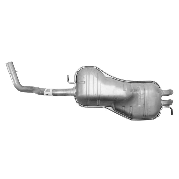 7448 Exhaust Muffler Assembly; 1998-2010 Volkswagen Beetle, 1999-2006 Volkswagen Golf