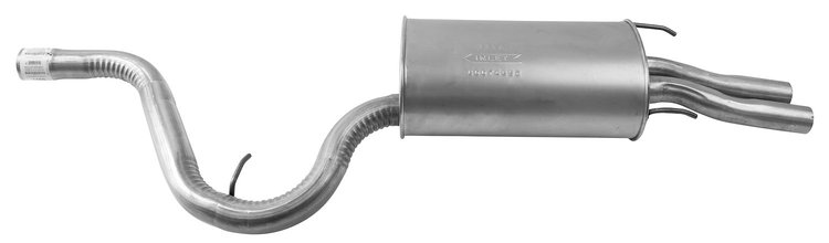 7465 Exhaust Muffler Assembly; 1998-2002 Oldsmobile Intrigue