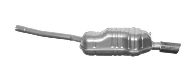 7525 Exhaust Muffler Assembly; 2000-2004 Audi A6 Quattro Rear Left