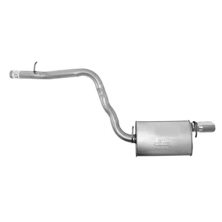 7532 Exhaust Muffler Assembly; 2005-2010 Chrysler 300 Left, 2005-2010 Dodge Charger Left, Magnum Left
