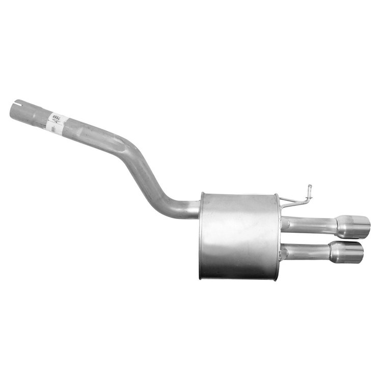 7558 Exhaust Muffler Assembly; 2005-2014 Volkswagen Jetta