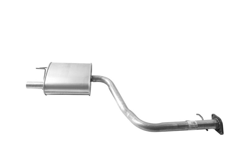 7625 Exhaust Muffler Assembly; 2009-2014 Hyundai Genesis Left
