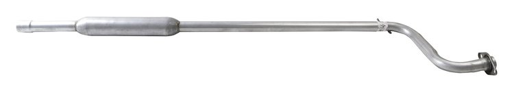 78259 Prebent Exhaust Pipe; 2004-2012 Mitsubishi Galant