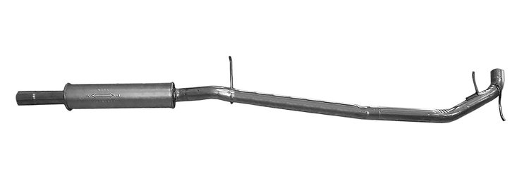 78285 Prebent Exhaust Pipe; 2008-2012 Ford Taurus, 2008-2009 Mercury Sable