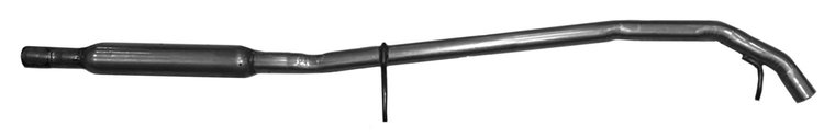 78286 Prebent Exhaust Pipe; 2009-2012 Ford Flex