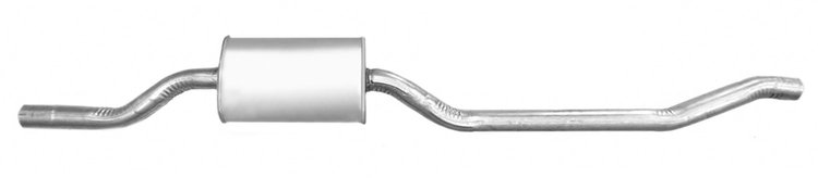 78299 Exhaust Muffler Assembly; 2011-2014 Ford Edge