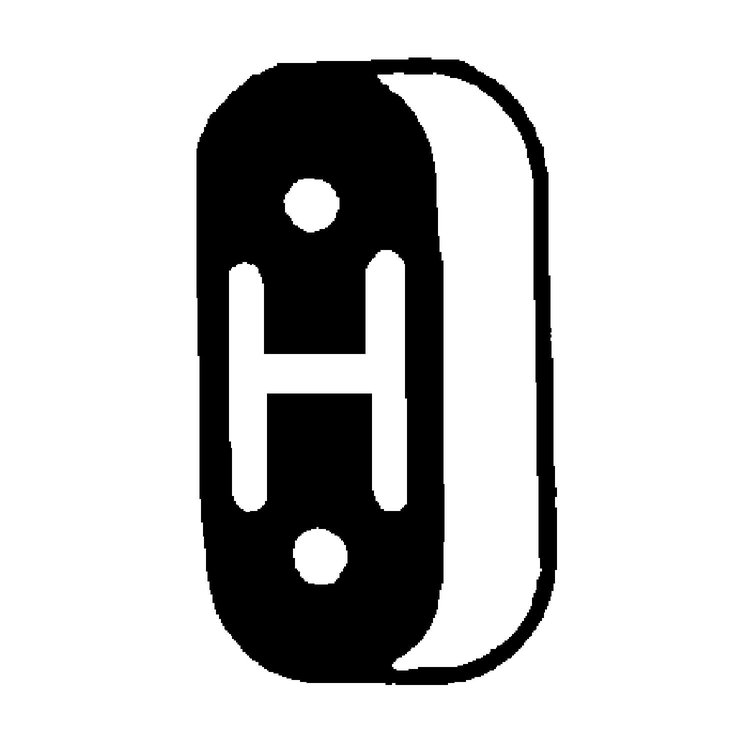 8066 Exhaust Hanger; Fits Select Chevrolet/GMC