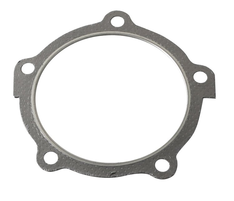 8409 Exhaust Pipe Flange Gasket; 2003-2006 Hyundai Santa Fe, Santa Fe Front, Santa Fe Rear
