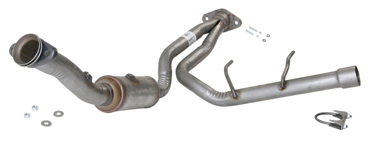 STACK PIPE - CHROME ANGL