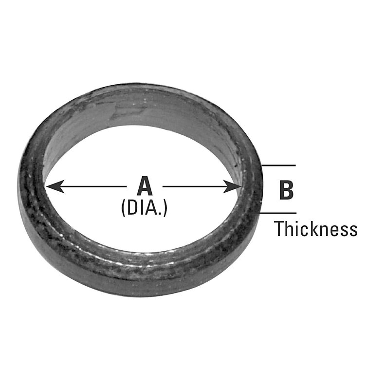 8767 Exhaust Pipe Flange Gasket