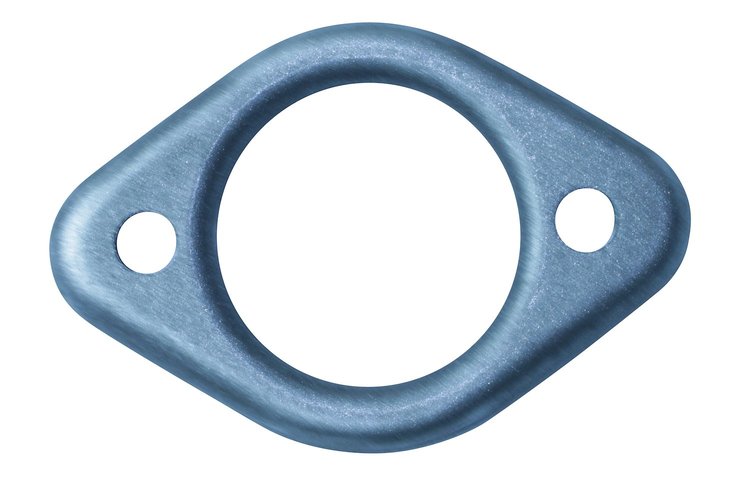 8781 Exhaust Flange; 2-Bolt; 3-1/8 In. Bolt Spacing