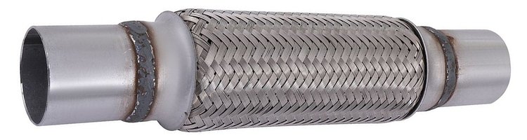 8838 Flex Coupling - 300 Series SS, 1.75" Core, 1.75" Necks, 14" OAL