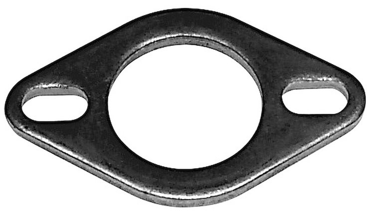 9154 Exhaust Flange; Bulk Pack; 2-Bolt; 3-1/2 In. Bolt Spacing