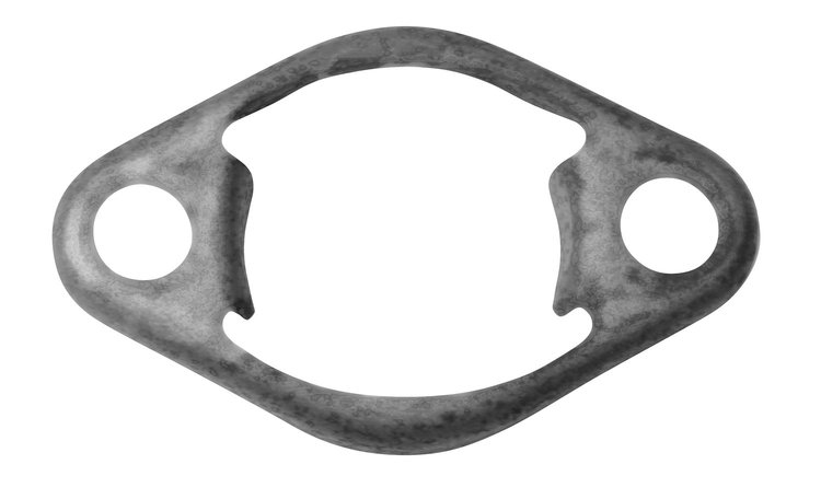9167 Exhaust Flange; 2-Bolt; 4 In. Bolt Spacing
