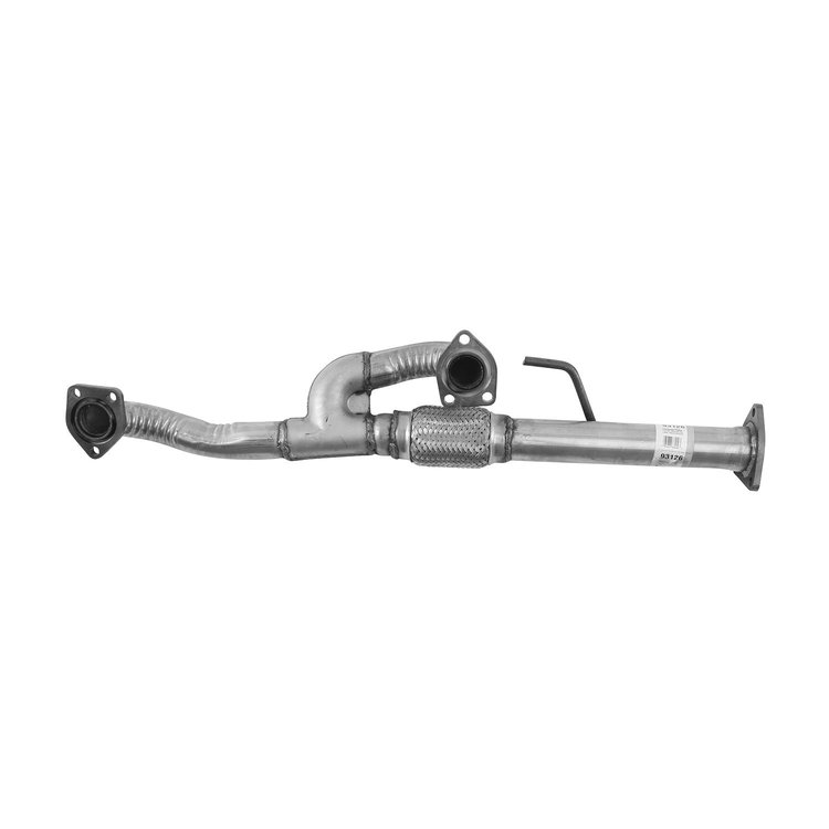 93126 Prebent Exhaust Pipe; 2006-2008 Honda Pilot, 2006-2008 Honda Ridgeline, 2003-2006 Acura MDX