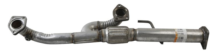 93127 Prebent Exhaust Pipe; 2009-2014 Honda Ridgeline
