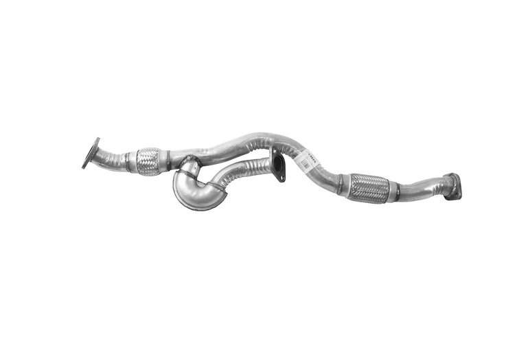 94967 Prebent Exhaust Pipe; 2005-2010 Kia Sportage, 2005-2008 Hyundai Tucson