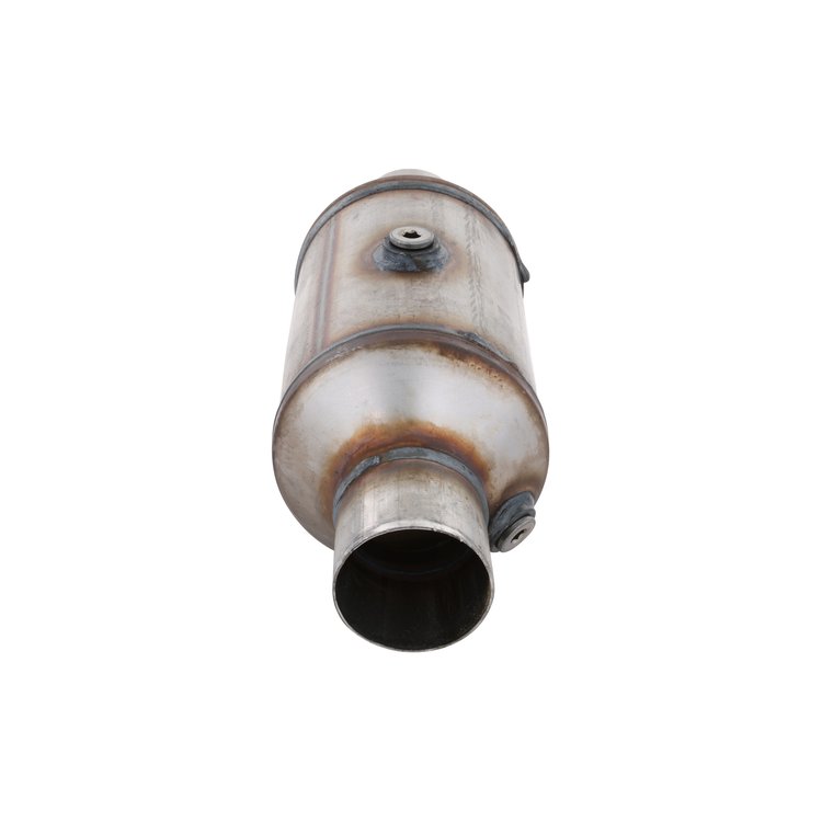 9501 3" Flat Band U-Bolt Exhaust Clamp w/Flange Nuts - Zinc Plated Steel
