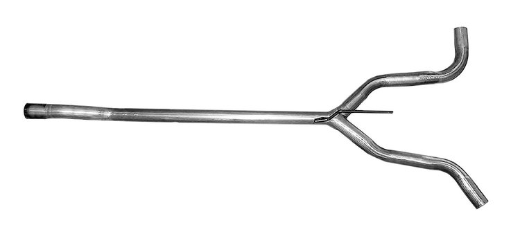 96644 Prebent Exhaust Pipe; 2004-2008 Nissan Maxima Rear