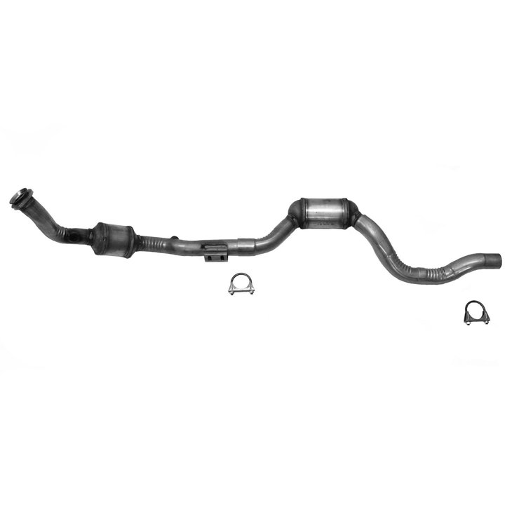 9678 3.5" Preformed Exhaust Clamp - TorcTite Butt Joint - Aluminized Steel