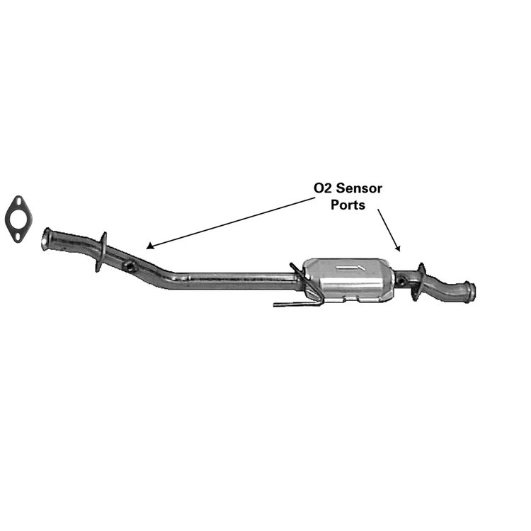 9682 5" Preformed Exhaust Clamp - TorcTite Butt Joint - Aluminized Steel