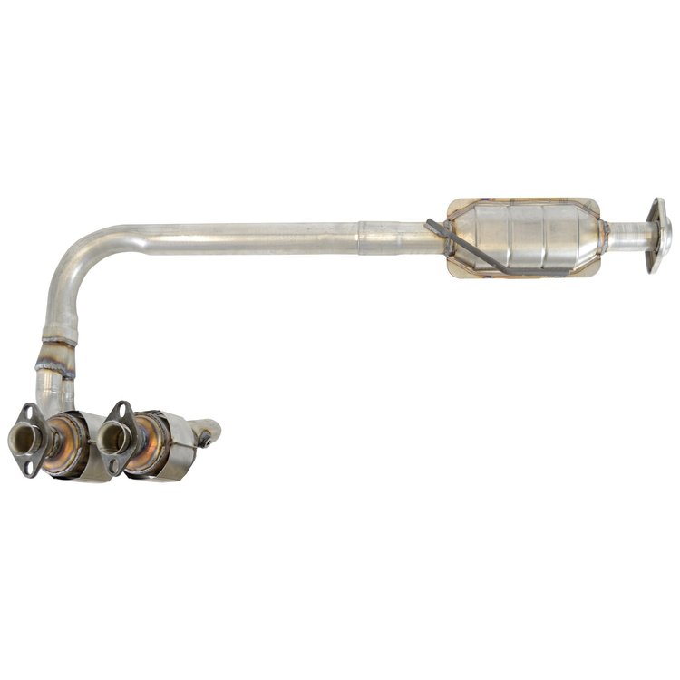 9736 5.5" Flat Band U-Bolt Exhaust Clamp w/Flange Nuts - Zinc Plated Steel