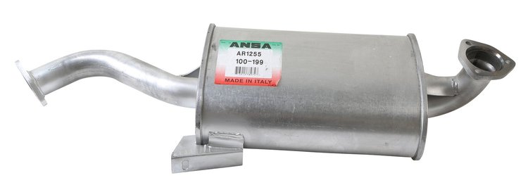 AR1255 Exhaust Muffler; 1990-1994 Alfa Romeo Spider Center