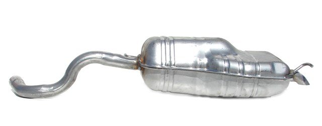 AU12107 Exhaust Muffler; 1998-2005 Volkswagen Beetle Rear, 1999-2006 Volkswagen Golf Rear