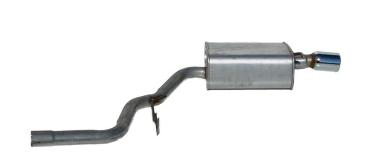 AU19407 Muffler - Rear, ANSA OER