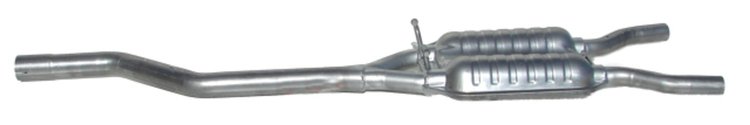 AU21005 Muffler - Center, ANSA OER