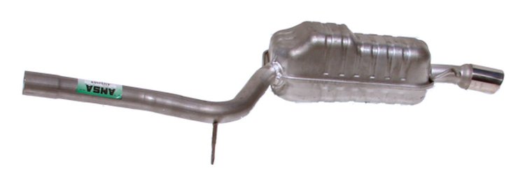 AU21107 Muffler - Rear, ANSA OER