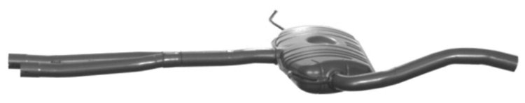 AU21305 Muffler - Center, ANSA OER