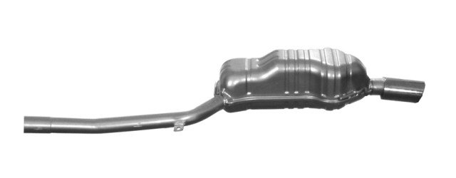 AU21407 Exhaust Muffler; 2002-2004 Audi A6 Quattro Rear Right
