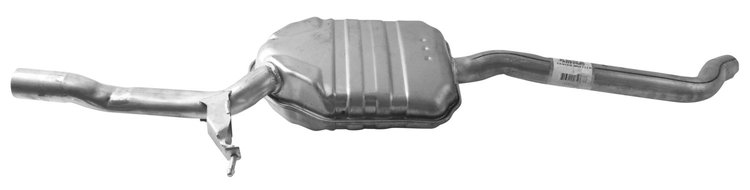 AU22505 Exhaust Muffler; 2009-2014 Audi A4 Quattro Center, 2009-2014 Audi A4 Center, 2010-2011 Audi A5 Quattro Center