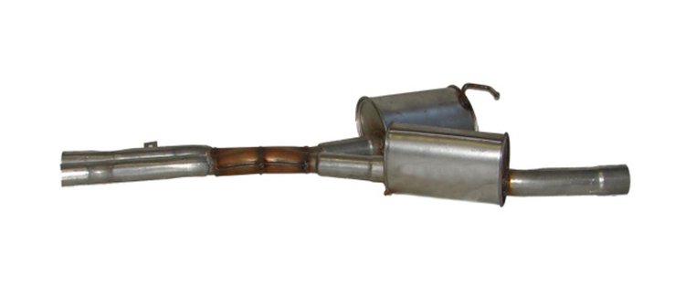 BW17405 Muffler - Center, ANSA OER