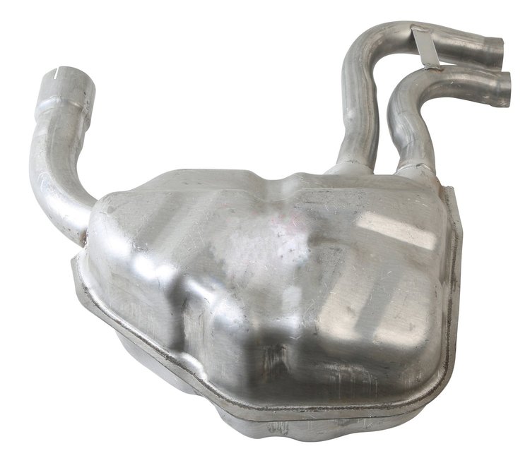 BW18517 Exhaust Muffler; 2002-2006 Mini Cooper, 2002-2008 Mini Cooper Rear Left