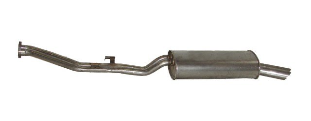 BW4847 Exhaust Muffler; 1987-1993 BMW 325i Rear, 1987-1991 BMW 325is Rear, 1988-1991 BMW 325iX Rear, 1987 BMW 325e Rear