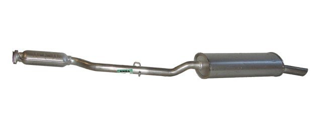 BW6607 Exhaust Muffler; 1991-1992 BMW 318i Rear, 1991 BMW 318is Rear