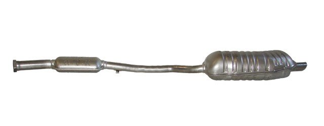 BW9307 Exhaust Muffler; 1992-1999 BMW 318i Rear, 1992-1999 BMW 318is Rear, 1992-1995 BMW 320i Rear