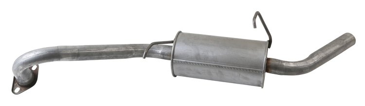 DA31347 Exhaust Muffler; 1996-2000 Nissan Pathfinder Rear, 1997-2000 INFINITI QX4 Rear