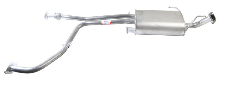 DA32045 Exhaust Muffler; 1996-2000 Nissan Pathfinder Center, 1997-2000 INFINITI QX4 Center
