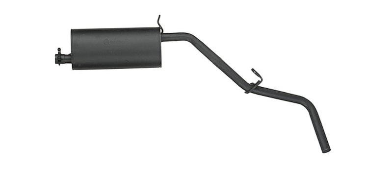 DA32207 Exhaust Muffler; 2001-2004 Nissan Frontier Rear