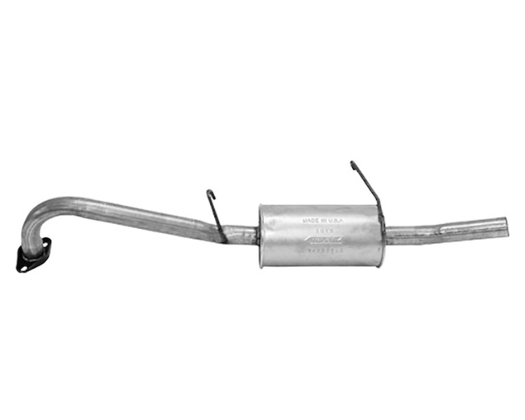DA39247 Exhaust Muffler; 2001-2004 Nissan Pathfinder Rear, 2001-2003 INFINITI QX4 Rear