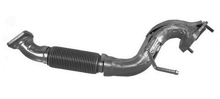 DA4111 Exhaust Pipe; 2008-2013 Nissan Rogue Front