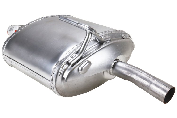 DA4157 Exhaust Muffler Assembly; 2009-2012 Nissan Altima Left