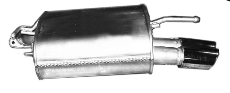 DA41617 Muffler - Rear, ANSA OER