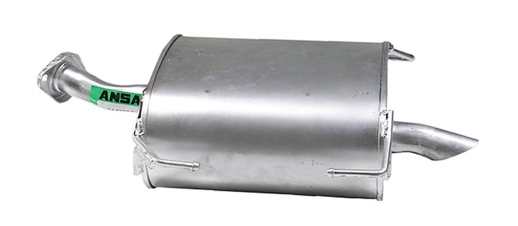 DA42017 Exhaust Muffler; 2009-2014 Nissan Cube Rear