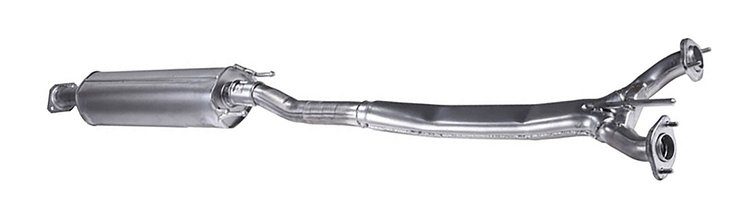 DA4305 Exhaust Resonator; 2016-2017, 2009-2014 Nissan Maxima