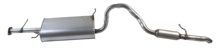 GM2707 Exhaust Muffler; 1999-2004 Chevrolet Tracker Rear, 1999-2005 Suzuki Grand Vitara Rear, 1999-2003 Suzuki Vitara Rear